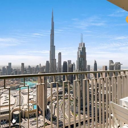 Downtown Views 3 Bedroom W Nanny Full Burj Khalifa View Connected To Dubai Mall المظهر الخارجي الصورة