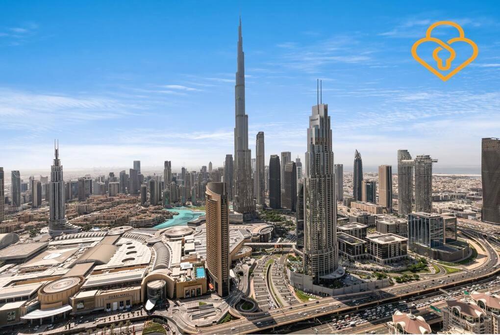 Downtown Views 3 Bedroom W Nanny Full Burj Khalifa View Connected To Dubai Mall المظهر الخارجي الصورة